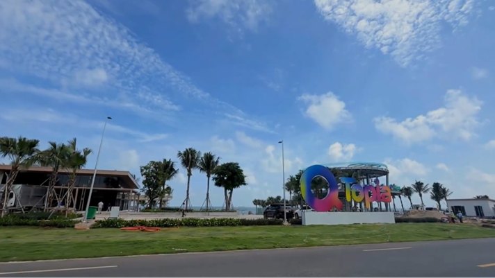 Mặt tiền dự án trên đường Võ Thị Sáu (10/2026)